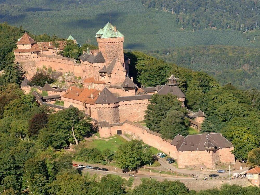 Hotel Au Nid De Cigognes Ostheim Exterior photo